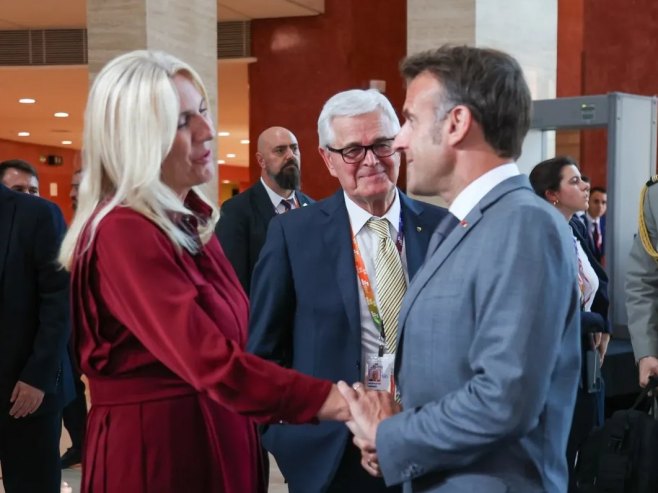 Cvijanovićeva u Sevilji sa Makronom, Koštom i Milatovićem