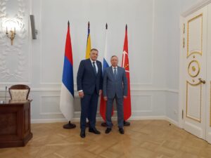 Beglov: Odnosi Srpske i Rusije zasnovani na čvrstom prijateljstvu; Nastavljamo sa podrškom (VIDEO)