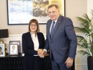 Dodik sa Gojkovićevom: Јačanje jedinstva srpskog naroda, temelj naše politike
