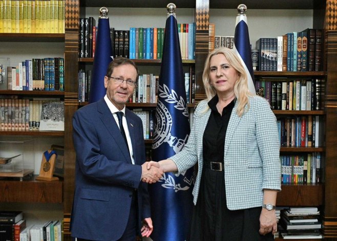 Cvijanović sa Hercogom: Opredijeljeni za dalji razvoj odnosa Izraela i Srpske