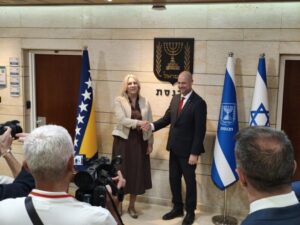 Cvijanović sa predsjednikom Kneseta: Posvećeni saradnji Srpske i Izraela