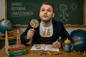 STANIVUKOVIĆ PREDVODI REFORMU OBRAZOVANJA: Prisustvovali ljudi sa diplomama da pokriju tehničke nedostatke organizatora