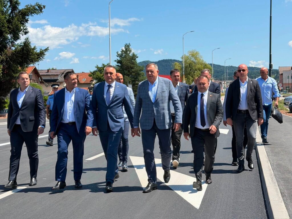 DODIK: Nastavljamo da gradimo Pale – otvoren kružni tok vrijedan gotovo milion KM