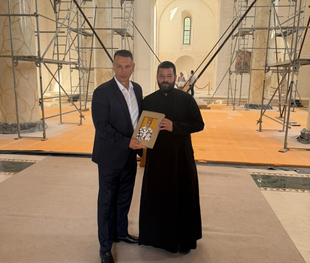 Nešić u Mostaru: Obnova Saborne crkve i opstanak Srba moraju biti zajednička obaveza